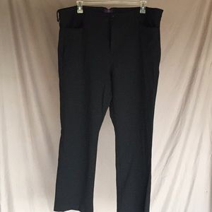 Dark Grey, medium weights knit slacks